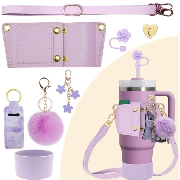 Stanley Accessories - NIP - Stanley Cup Lavender Accessory Set (Tumbler not included!)